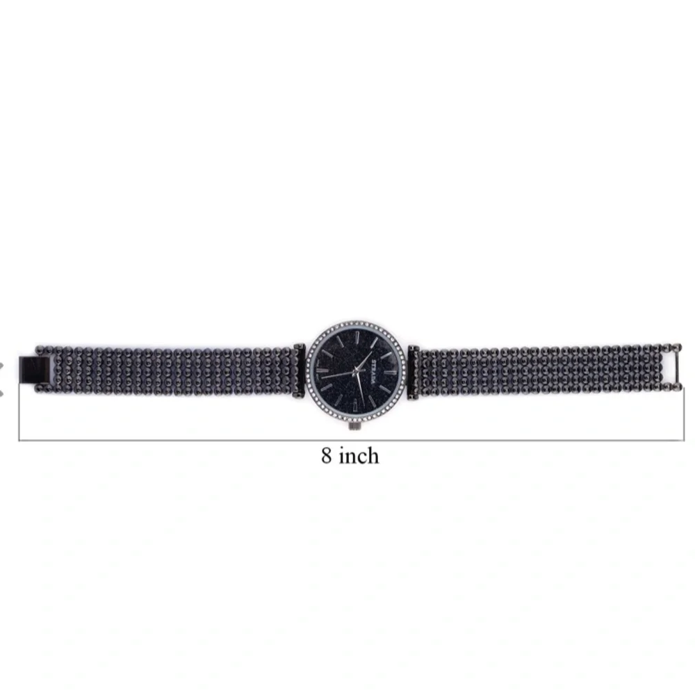 Watch in Dark Silvertone